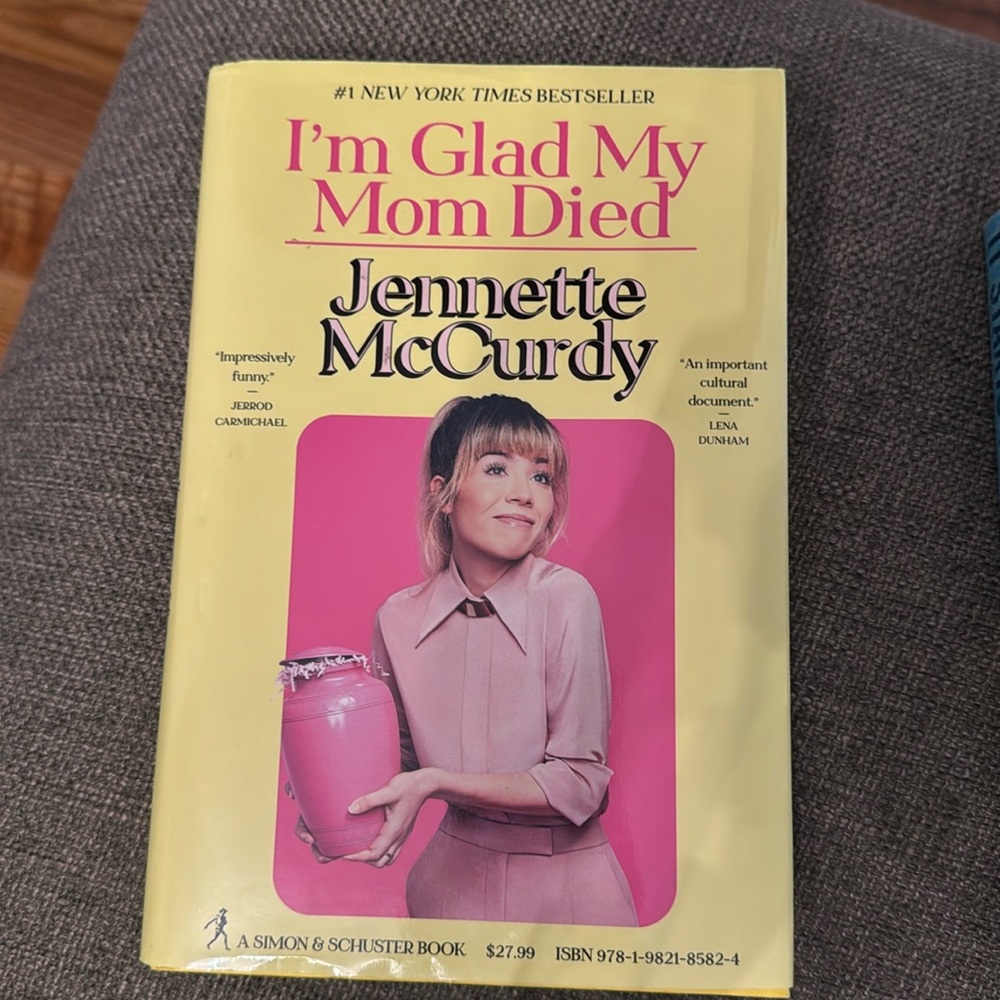 Jennette McCurdy I’m glad my mother died hard cover